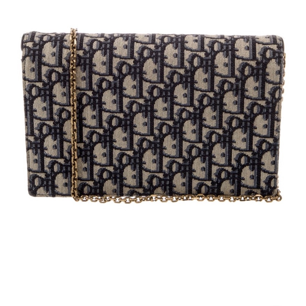 Dior Oblique Jacquard Saddle Pouch Medium - Picture 4 of 5